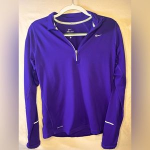 Nike Element Dri-Fit Woman’s top 1/4 zip Purple